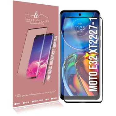 Imagem de Película De Vidro 3d Borda Curvada Compativel Moto E32 XT2227 6.5 - Lu