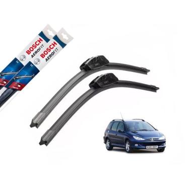 Imagem de Palheta Limpador Parabrisa Peugeot 206 CC SW 1999 2001 2003 - Bosch