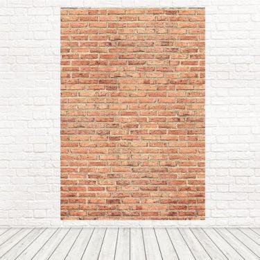 Imagem de Painel Retangular 3D Sublimado Muro Tijolos 1,5X2,2 Frt-2248 - Felicit