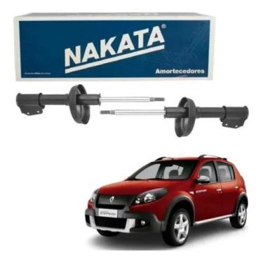 Imagem de Par Amortecedor Dianteiro Sandero Stepway 1.6 2007 A 2014 - NAKATA