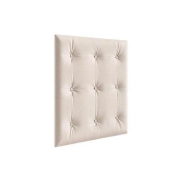 Imagem de Kit Capitone Peroba p/ Berço Retrô Bege - Móveis Peroba