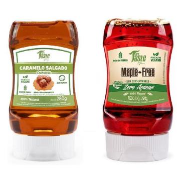 Imagem de Kit Maple Free + Caramelo Salgado - Mrs Taste 280g - Smart Foods