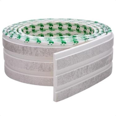 Imagem de Painel Ripado Laminado De Eva Autocolante Flexível Rolo 5Mt - Meu Roda