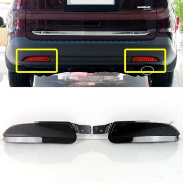 Imagem de KITOCARTOP Conjunto de luz traseira refletor de para-choque traseiro de LED compatível com Honda CRV 2012 2013 2014 Luz de seta Luzes de para-choque traseiro Luz de freio de direção Luz de neblina