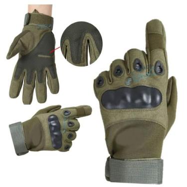 Imagem de Luva Tatica Paintball Militar Proteção Motoqueiro motociclista Motoboy