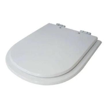 Imagem de Tampa De Vaso Sanitário Laqueado Carrara Para Deca Branco - Sicmol