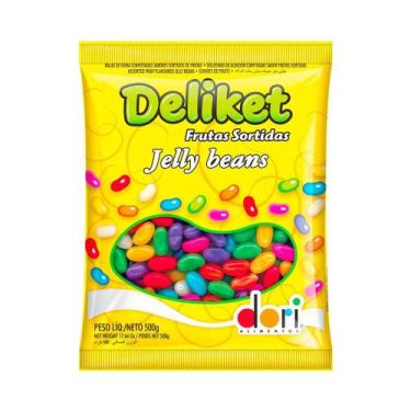 Imagem de Deliket Goma Confeitada Frutas C/500 Gramas Dori - Dori alimentos