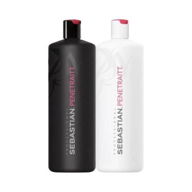 Imagem de Sebastian Penetraitt Shampoo 1000ml e Condicionador 1000ml
