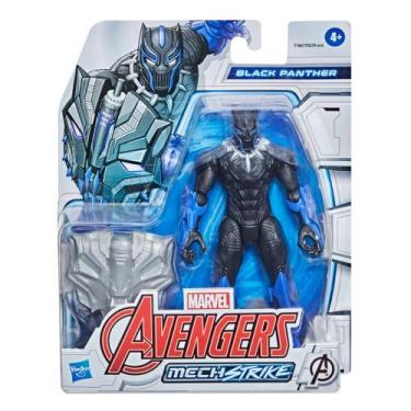 Imagem de Boneco Figura Panther Marvel Avangers MechStrike F1667 - Hasbro