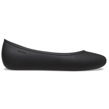 Imagem de Sapatilha crocs brooklyn flat black, 35, Black