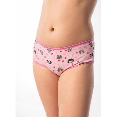 Imagem de Calcinha de algodão - JMartins - Feminino Infantil - Estampada - Taman