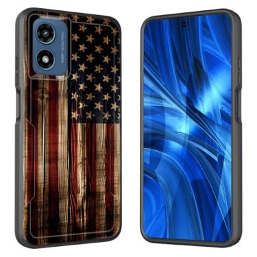 Imagem de JHYYTUJTYP Capa para Moto G Power 5G 2024, [Teste de queda de grau militar] Capa protetora resistente à prova de choque resistente para Motorola Moto G Power 5G 2024 de 6,7 polegadas, bandeira