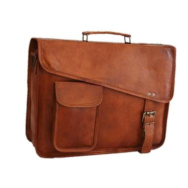 Imagem de URBAN DEZIRE Bolsa masculina de couro genuíno pequena bolsa mensageiro para iPad Tab Tablet 11 compatível com produtos Apple