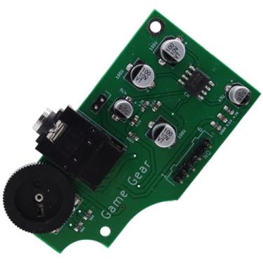 Imagem de Deal4GO Interruptor de som de áudio de controle de volume módulo de placa PCB substituição para console Sega Game Gear VA0 VA1, verde, VA0VA1-VOL