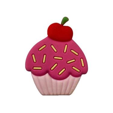 Imagem de Aplique Kit 10 Peças Bolinho Rosa Emborrachado - RAE
