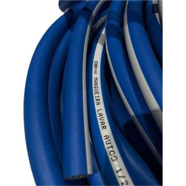 Imagem de Mangueira Lava Autos Alta Pressao, Cdb 1/2x6.0 1500psi 50m 3 TRAMAS