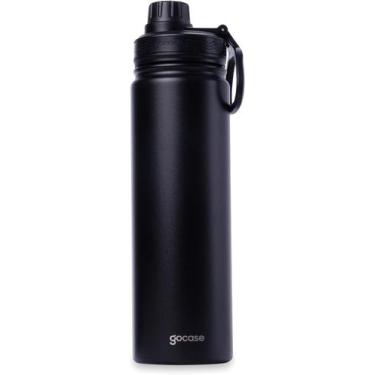 Imagem de Garrafa Térmica Fresh 650ml Preta - Gocase 0015