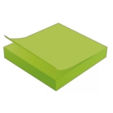 Imagem de Bloco Adesivo 76mmX76mm Verde Neon Tili Notes Tilibra