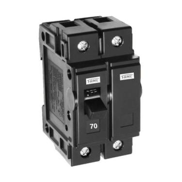 Imagem de Disjuntor Nema Preto 10A, 15A, 20A, 25A, 30A, 35A, 40A, 50A, 60A, 70A,