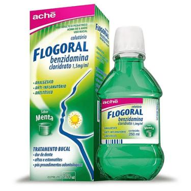 Imagem de Flogoral Colutório Sabor Menta 250mL ACHÉ