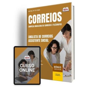 Imagem de Apostila Correios 2024 - Analista de Correios - Assistente Social