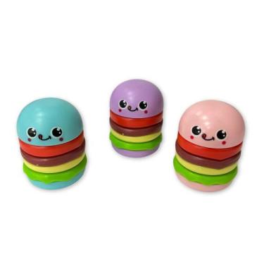 Imagem de Apontador e Borracha Hamburguer Sky Papper - LF PRESENTES