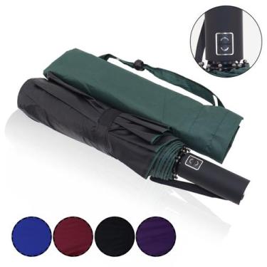 Imagem de Guarda Chuva Automático Grande Com Proteção Solar Sombrinha / 1053A - 