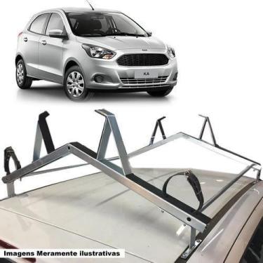 Imagem de Rack Teto Suporte Porta Escadas Ford Ka Todos Modelos Novo - Vhip