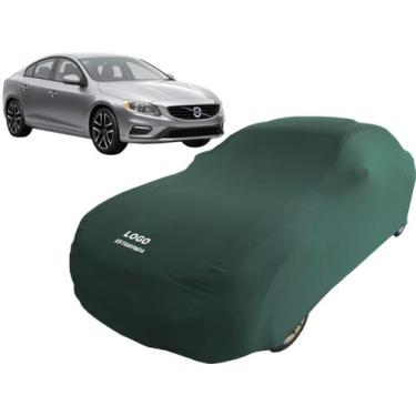 Imagem de Capa Automotiva Volvo S60 Tecido Helanca Cor Preta - Mz, Verde