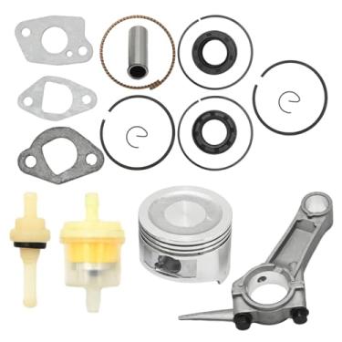 Imagem de Hoypeyfiy Kit de junta de anel de pistão de biela 13101-ZF7-010, substituição para Honda GX160 GX200 168F 5,5HP 6,5HP, substitui 13101-ZH8-010 91201-Z0T-801