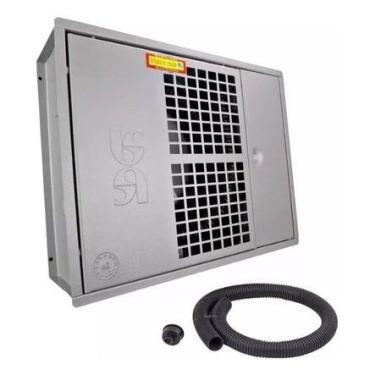 Imagem de Caixa  Hidrômetro P/ 01 Ou 02 relógio de Água Completa Com Selo de Qua