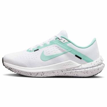Imagem de Nike Tênis de corrida feminino W Air Winflo 10, Bianco Nero Smeraldo Rise, 40