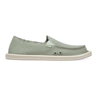 Imagem de Sanuk Donna Hemp feminino, Cinza oliva, 37