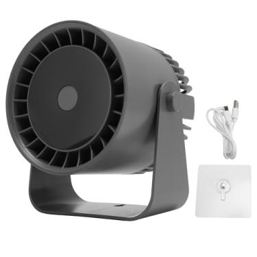 Imagem de Ventilador de Mesa Display USB Digital 5 Velocidades Ventilizador de Parede de Alto