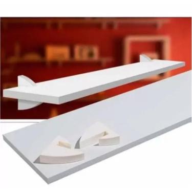 Imagem de Prateleira De Madeira Concept Preta Prat-K (20x100cm) - Prat-ka