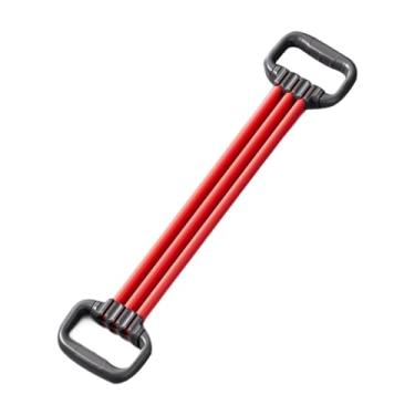 Imagem de menolana Figura 8 Banda de resistência Braço do ombro Exercício Treinamento muscular Ferramenta de fitness Band para treinamento de resistência esportiva, Vermelho
