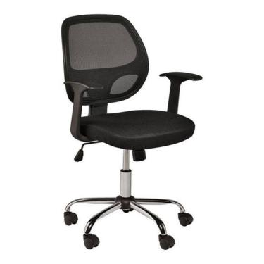 Imagem de Cadeira De Escritório Premium Tela Mesh Até 120Kg - Preto