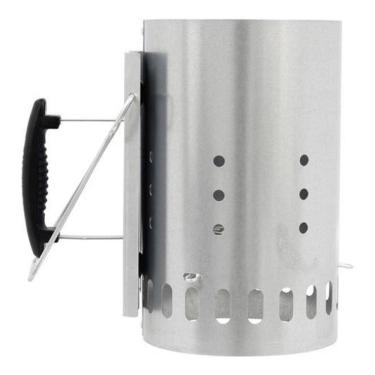 Imagem de Acendedor De Carvão Zero Esforço Sem Liquidos - Aço