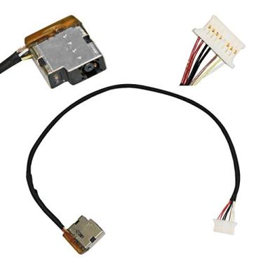 Imagem de Zahara Tomada de alimentação DC com porta de tomada de soquete de cabo para HP Star Wars Special Edition 15-an050nr 837610-001 833596-SR7