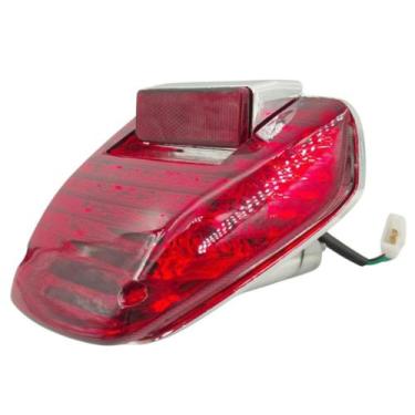 Imagem de Lanterna Traseira CBX 250 Ano 2002 a 2008 Twister Vermelha - Embus