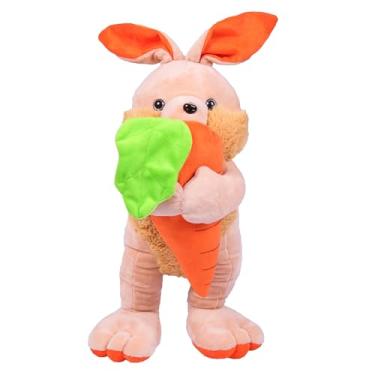 Imagem de Coelho de Pelúcia Lilico Cenourinha Brinquedo Pascoa