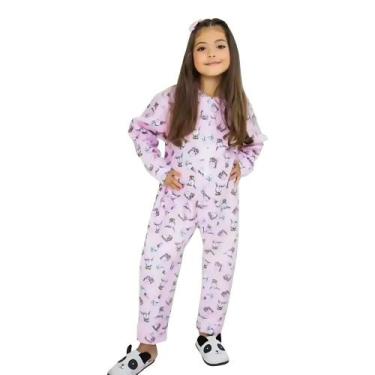 Imagem de Kit Pijama de Inverno Feminino Soft com Zíper 10 ao 14 - TRELELÊ, 10