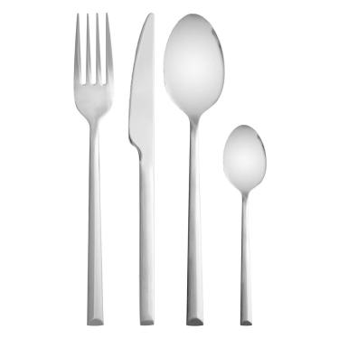 Imagem de Faqueiro Oslo com 16 Peças em Aço Inox - Wolff