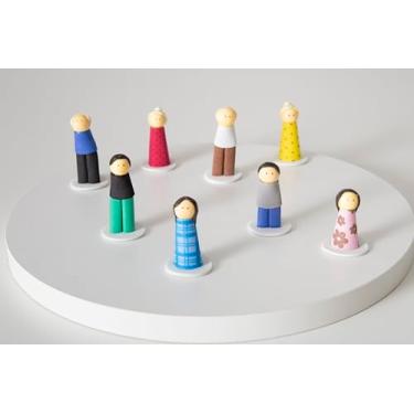 Imagem de Kit Bonecos Família Sistêmica Básico - Constelação Familiar na Água - Bonecos para Constelação Familiar