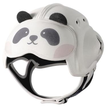 Imagem de AnjeeIOT Capacete De Segurança Para Bebês, Protetor De Cabeça Respirável Mambobaby Para Engatinhar E Andar, Capacete Ultraleve, Macio E Ajustável Para Bebês De 6 A 24 Meses (Branco)