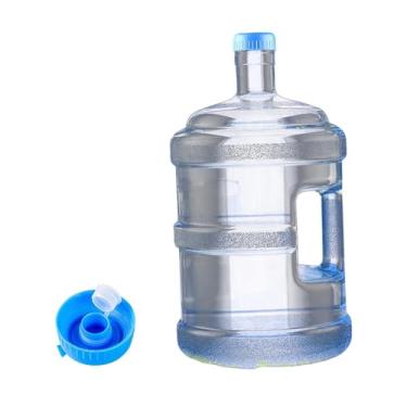 Imagem de UGPLM Distribuidor de água Bottle Bottle Storage Storage Recipiente de água mineral Barril reutilizável de água engarrafada O jarro de água para emergência, 7.5l