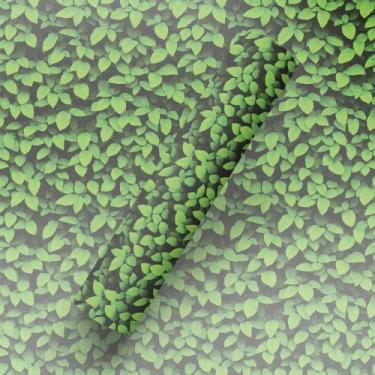 Imagem de Papel de Parede Adesivo Tema Muro Verde Inglês Planta - Deliquadros, 1