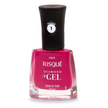 Imagem de Esmalte Risqué Diamond Gel Creme de Pitaya Rosa Cremoso 9,5ml