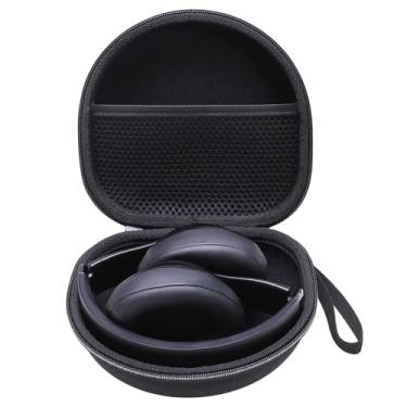 Imagem de Capa de fone de ouvido compatível com fones de ouvido dobráveis sem fio Beats, Skullcandy, JLab, JBL, BERIBES, TOZO, KVIDIO, Picun, Soundcore Q20i/Q20/Q30, estojo preto para viagem
