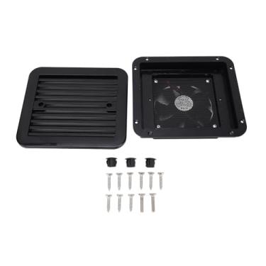 Imagem de Ventilador de Ventilação de 12v RV, Ventilador de Ventilação Lateral 8,1 X 7,3in Odance Motorhome Com Capa e Malha de Persianas, Adequado para o Lounge do Banheiro Cozinha RV,